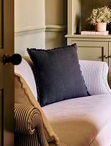 Saddlewood Cushion 50x50cm Carbon