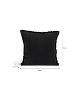 Saddlewood Cushion 50x50cm Carbon