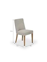 Wraysbury Dining Chair Set of 2 Grey
