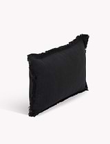 Saddlewood Cushion 30x50cm Carbon