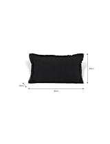 Saddlewood Cushion 30x50cm Carbon