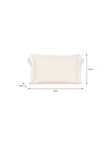 Saddlewood Cushion 30x50cm Ivory