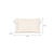 Saddlewood Cushion 30x50cm Ivory