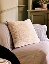 Sudeley Boucle Cushion 50x50cm Ivory