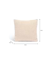 Sudeley Boucle Cushion 50x50cm Ivory