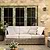 Harting 3 Seater Sofa Light Rattan