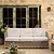 Harting 3 Seater Sofa Light Rattan