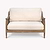 Templecombe Rattan 2 Seater Sofa Oatmeal