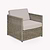 Harting Armchair Light Rattan