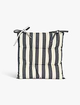 Harlton Wide Stripe Seat Pad Ink