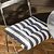 Harlton Wide Stripe Seat Pad Ink