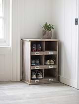 Chedworth 6 Shoe Locker Natural