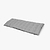 Harlton Roll Out Bed Wide Stripe Ink
