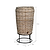 Kingscote Rattan Water Butt 200 L Grey
