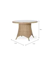 Brayford Round Dining Table Small Natural