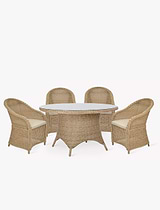 Brayford Round Dining Set Small Natural