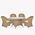 Brayford Round Dining Set Small Natural