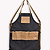 Classic Garden Apron Charcoal & Natural