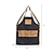 Classic Garden Apron Charcoal & Natural