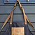 Classic Garden Apron Charcoal & Natural