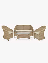 Brayford Bench Set Natural