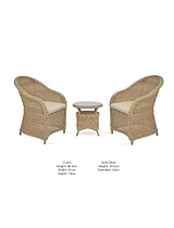 Brayford Chair Set Natural