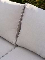 Skala Corner Sofa Set Dark Rattan