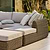 Skala Corner Sofa Set Dark Rattan
