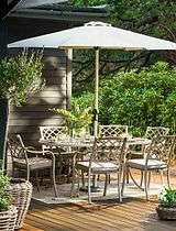 Marcham Oval 6 Seater Dining Set