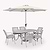 Marcham Oval 6 Seater Dining Set