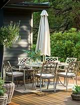 Marcham Oval 6 Seater Dining Set