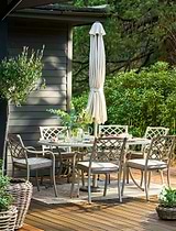 Marcham Oval 6 Seater Dining Set