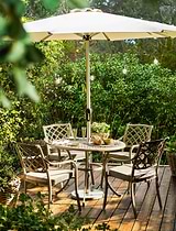 Marcham Round 4 Seater Dining Set