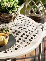 Marcham Round 4 Seater Dining Set