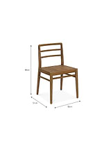 St Mawes Dining Chair Set of 2 Natural