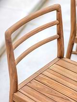 St Mawes Dining Chair Set of 2 Natural