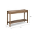 Chesterton Console Table Natural