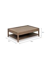 Chesterton Coffee Table Rectangular Natural