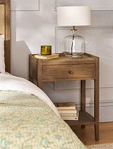Chesterton Side Table with Drawer Natural