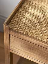 Chesterton Side Table with Drawer Natural