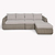 Skala Corner Sofa Set Light Rattan