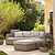 Skala Corner Sofa Set Light Rattan