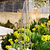 Barrington Pointed Obelisk Plant Support Small Raw Metal