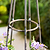 Barrington Pointed Obelisk Plant Support Small Raw Metal