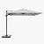 Challenger Premium Parasol 3.5m x 2.6m Manhattan Grey