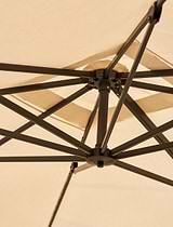 Challenger Premium Parasol 3.5m x 2.6m Natural