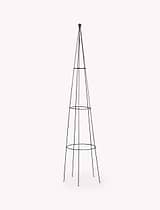 Barrington Pointed Obelisk Plant Support Large Raw Metal