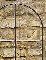 Barrington Wall Trellis Small Raw Metal