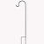 Festoon Hook Small Raw Metal