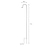 Festoon Hook Large Raw Metal